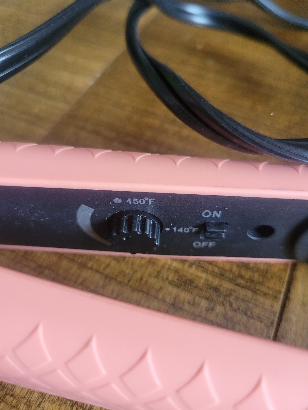 Amika Flat Iron Hair Straightener - Adjustable Heat
